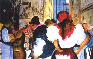 The Celebration (32x39) - $1,000